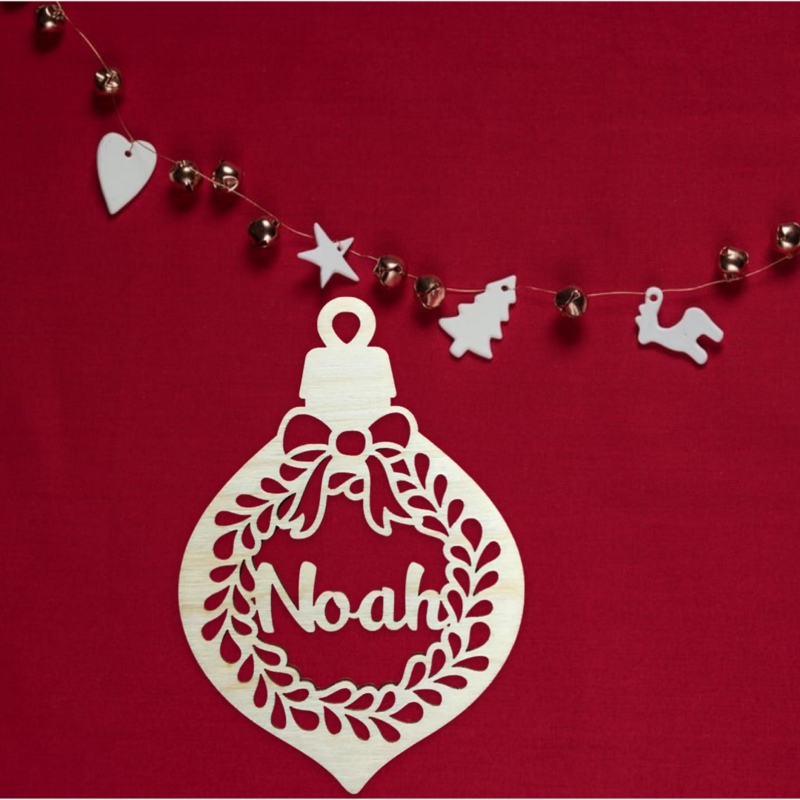 Gepersonaliseerde kerstballen met naam 🎄🎄❄️☃️ 🎄 🎄