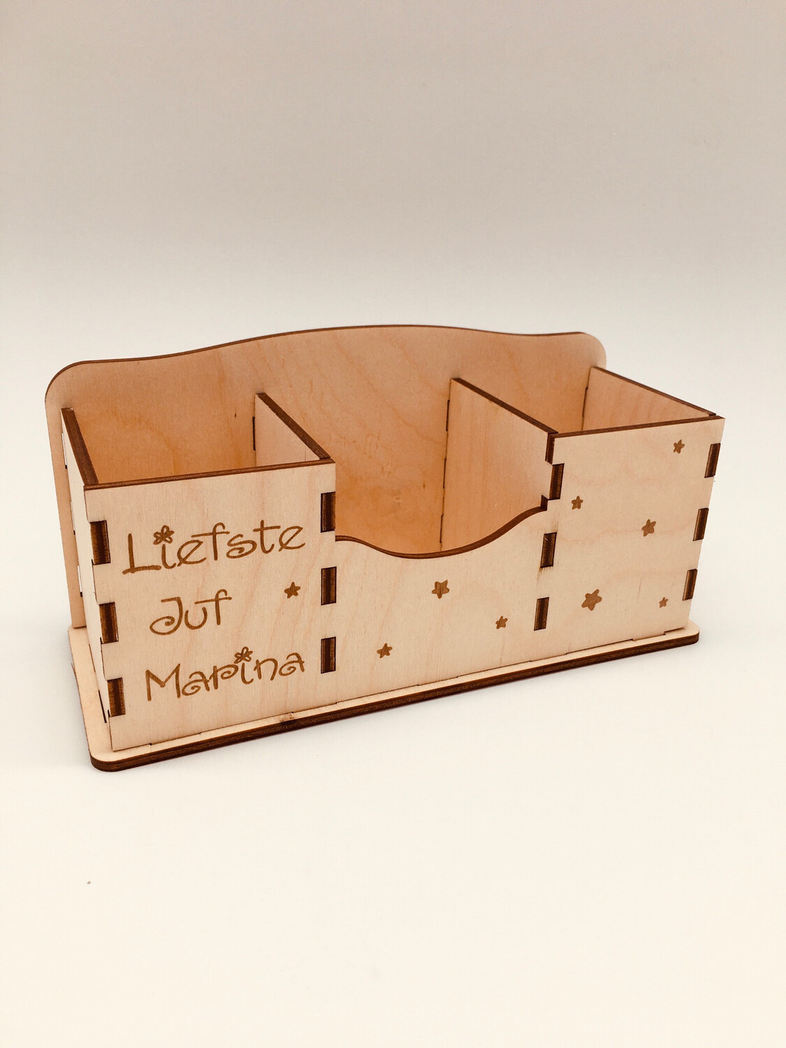 Houten Pennenbakje
