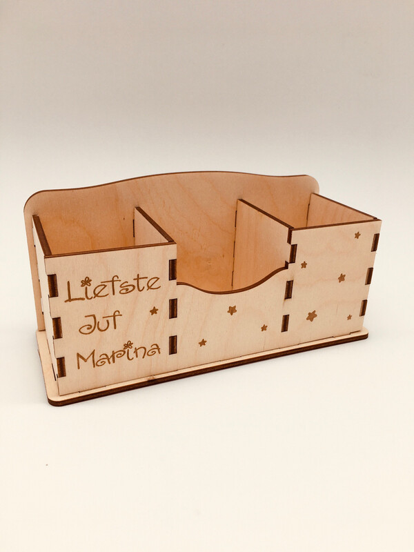 Houten Pennenbakje