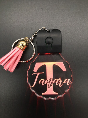 LED Sleutelhangers Met Naam