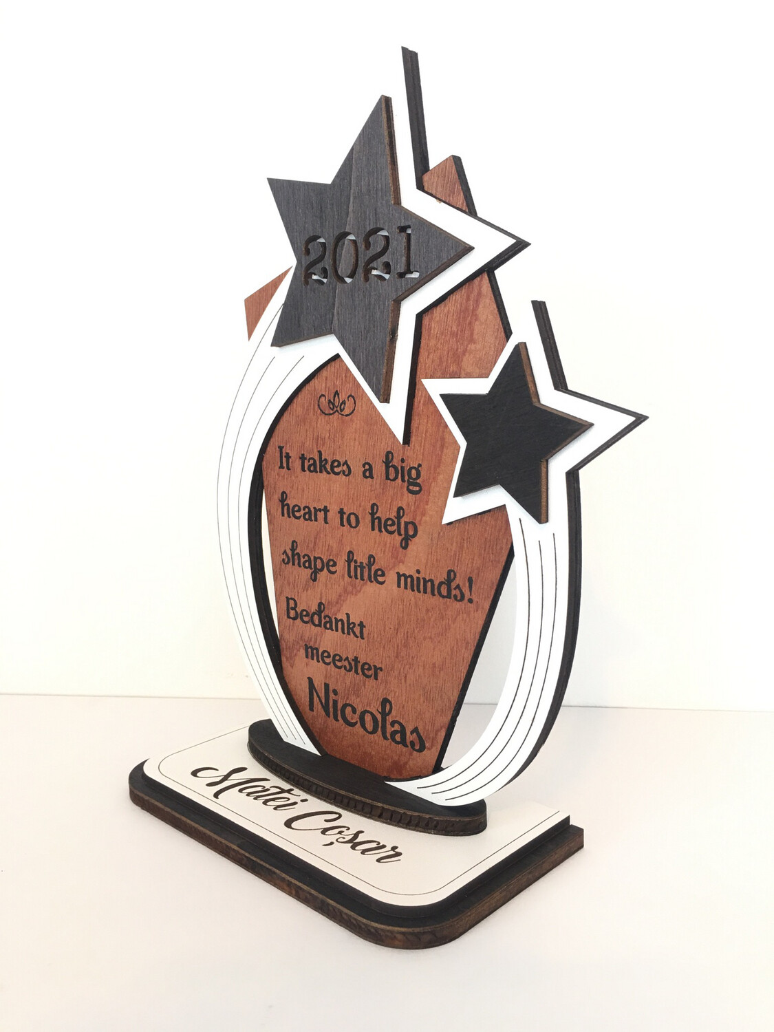 Trofee Juf / Meester Cadeau