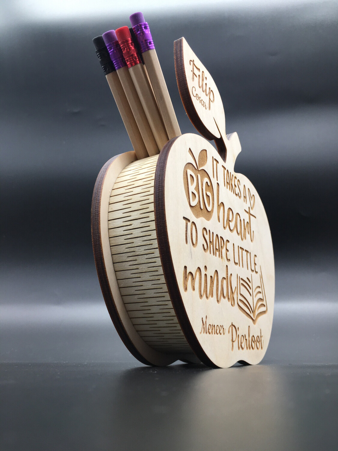 Pen Houder Juf / Meester Cadeau