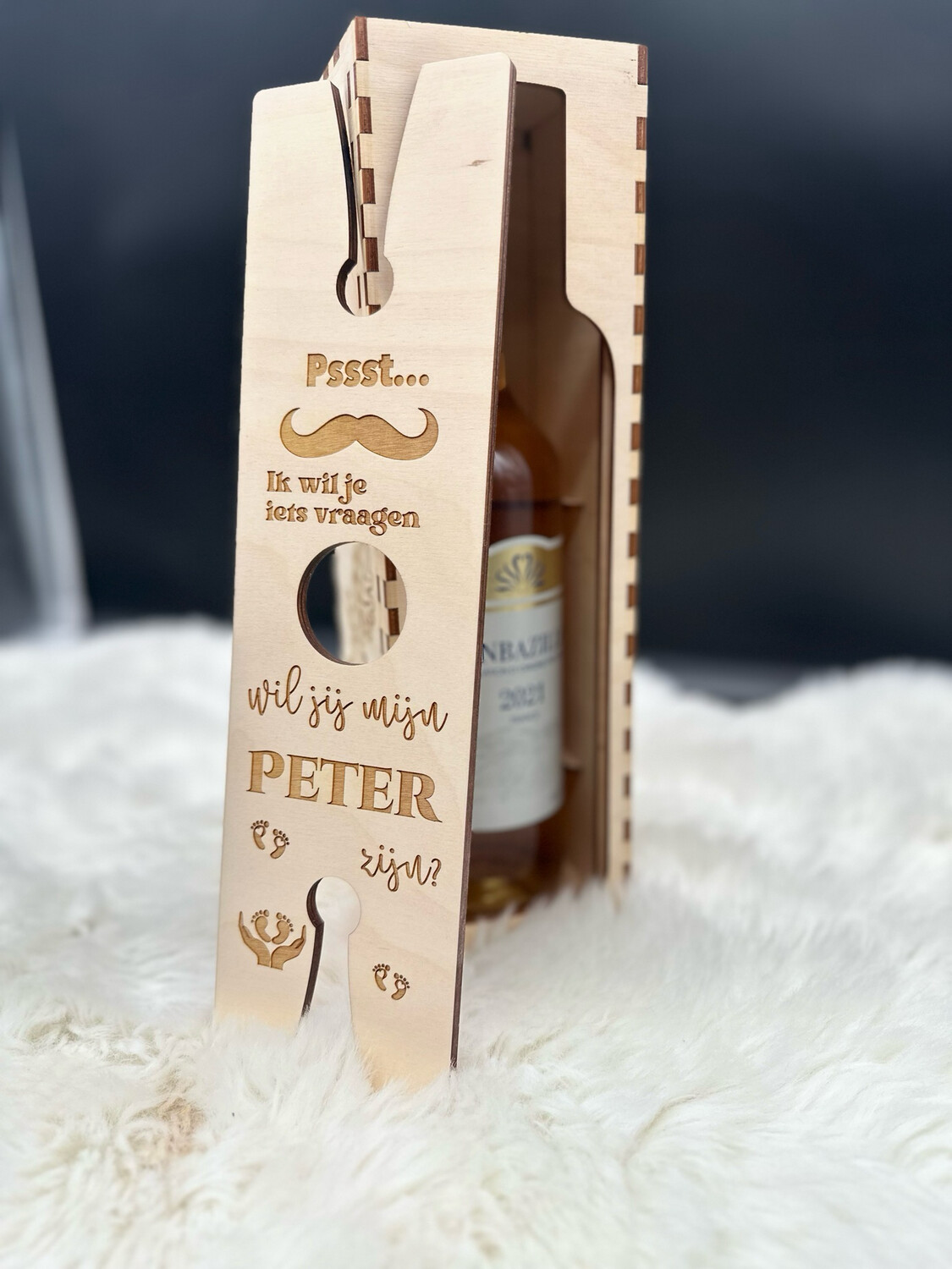 Wijnkist Wil Je Mijn Peter Zijn