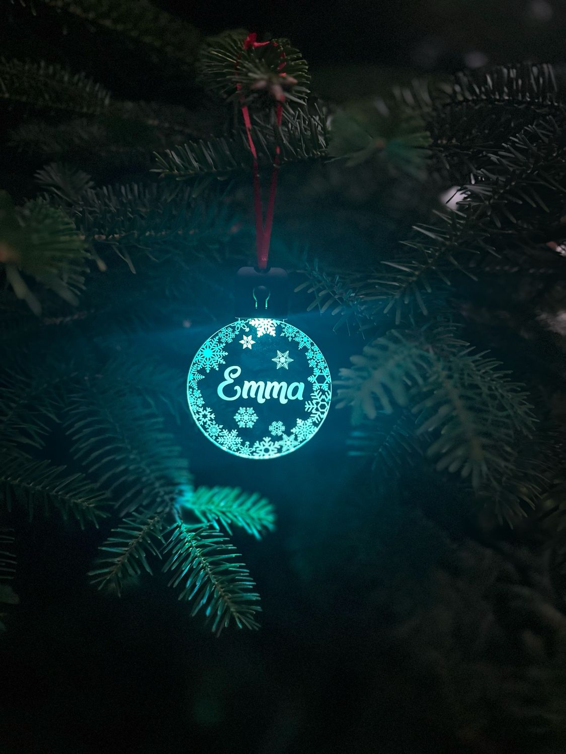 Unieke Kerstbal Met Led