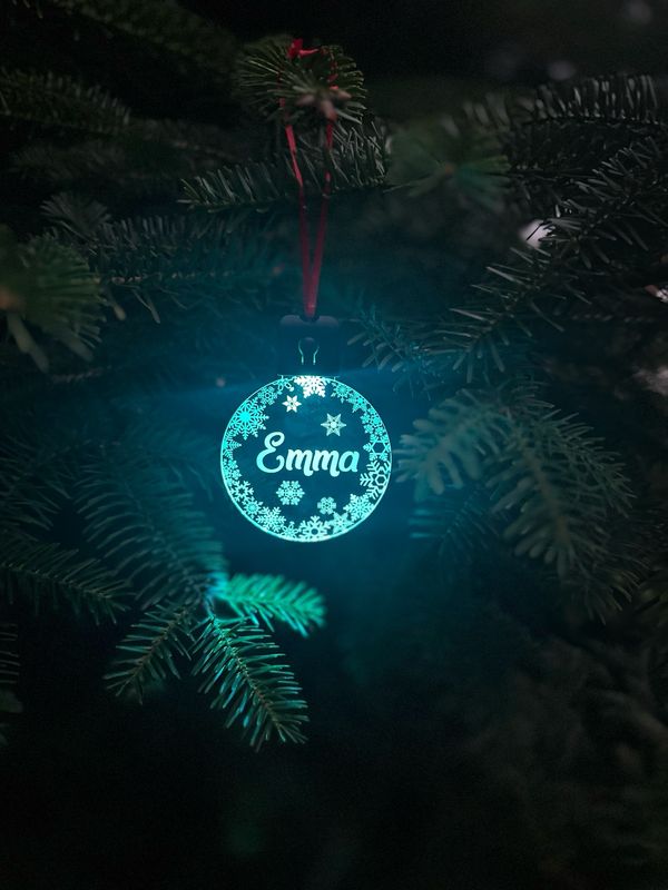 Unieke Kerstbal Met Led
