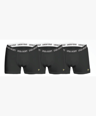 3 Pack Trunk L&amp;s Black L