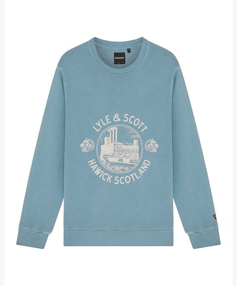 Hawick Print Crew Neck Xl