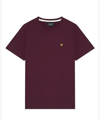 Slub T-shirt Burgundy S