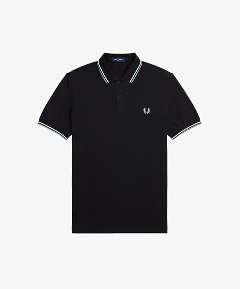 Twin Tippen Fred Perry Polo zwart Xl