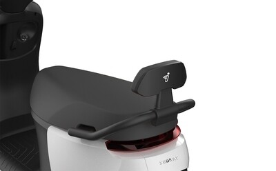 Segway E110S rugsteun zwart met zwart kussen