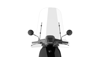 Segway E110S Hoog windscherm inclusief bevestigingsset met zwarte beugel