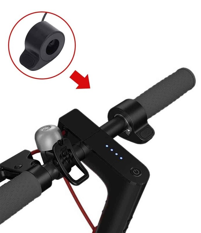 Zwarte Gashendel Xiaomi M365 / Essential