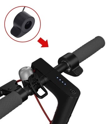 Zwarte Gashendel Xiaomi M365 / Essential