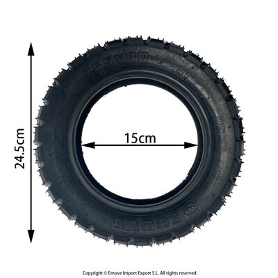 Buitenband  off-road 10×3 (80/65-6)
