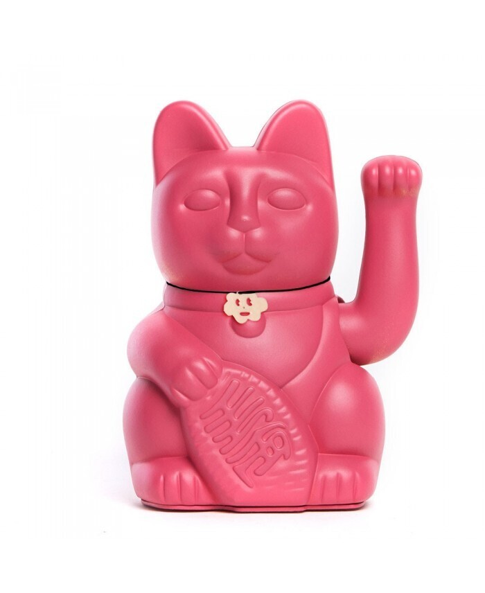 Lucky Cat Strawberry Pink