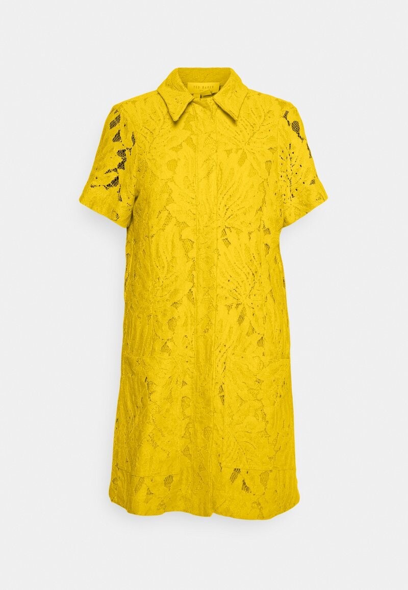 Ted Baker Rille Dress Yellow