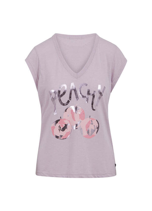 Coster Peachy T-shirt Lavender Sky
