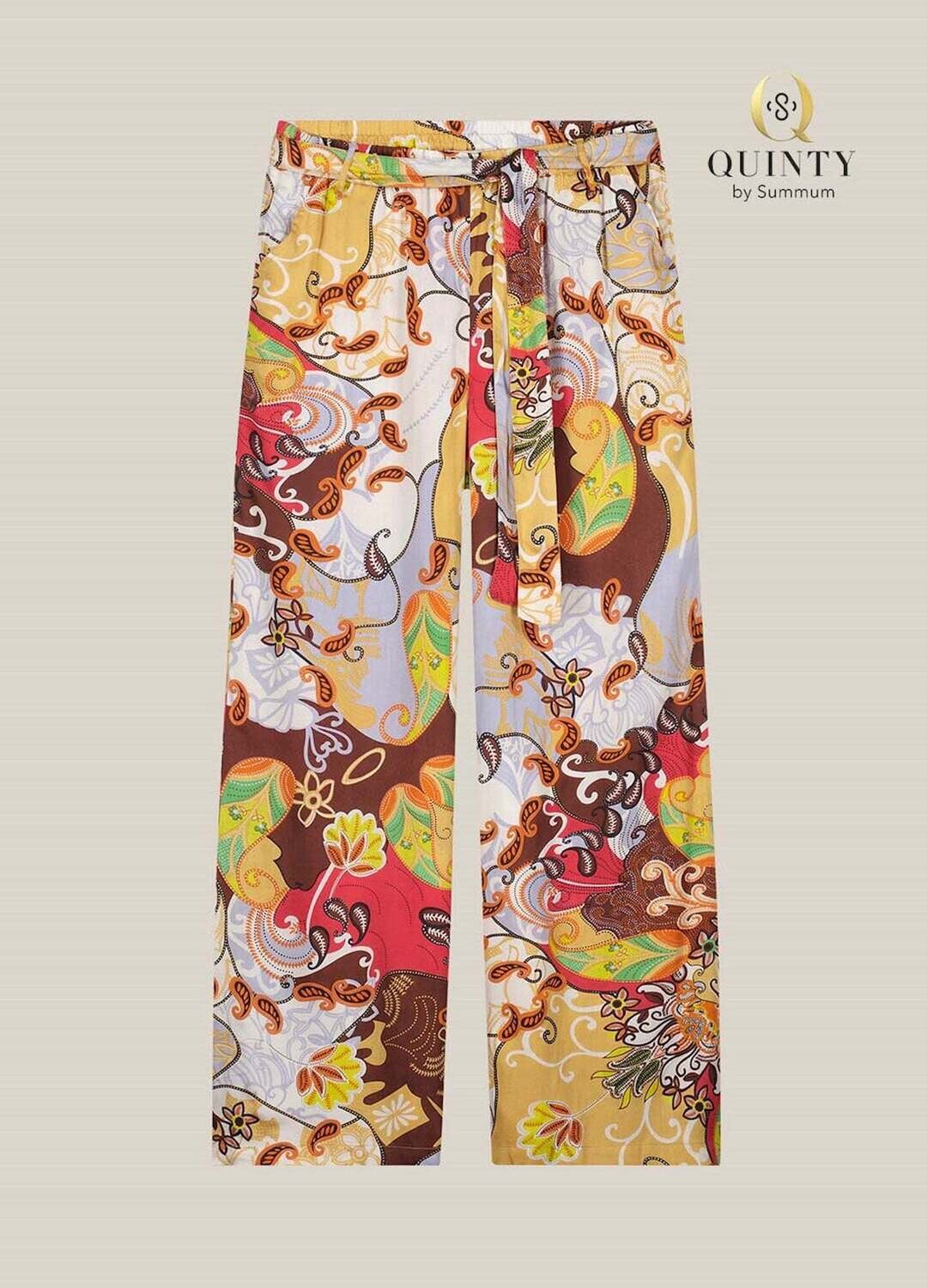 Summum Quinty Trousers Paisley