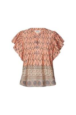 Lollys Laundry Isabel Top Coral
