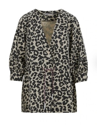Coster Graphic Leopard Jacket