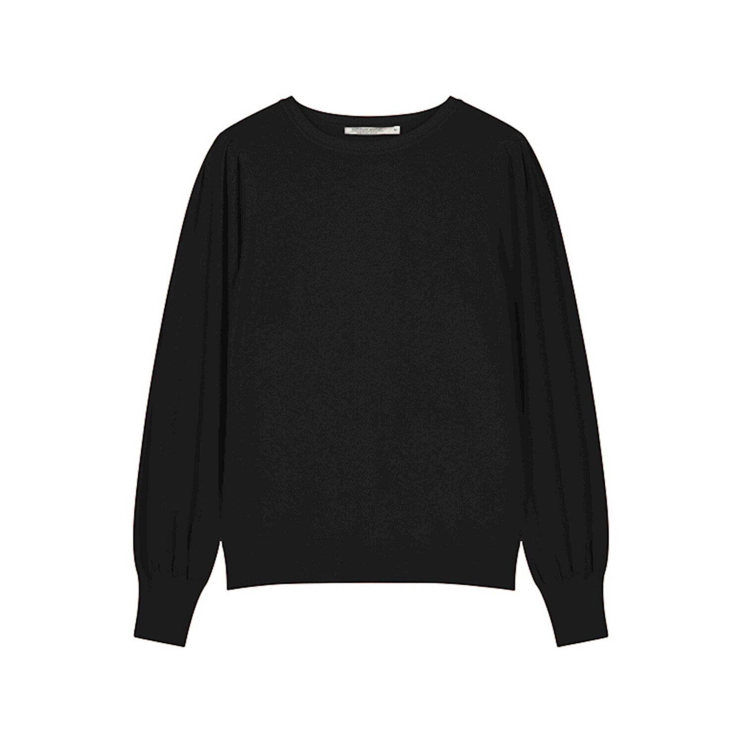 Summum Puffy Sleeve Sweater Black