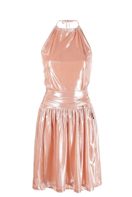 Love Moschino Shiny Dress Pink