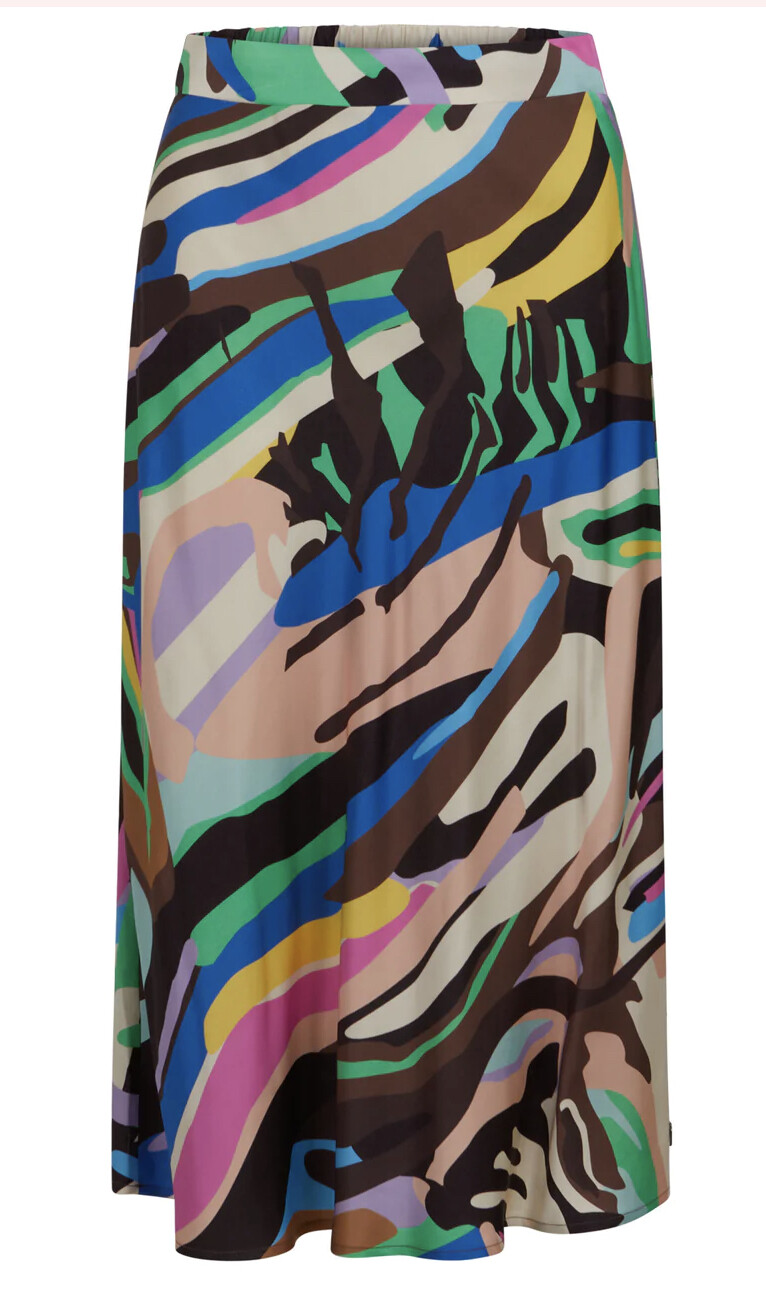 Coster Zebra Print Skirt