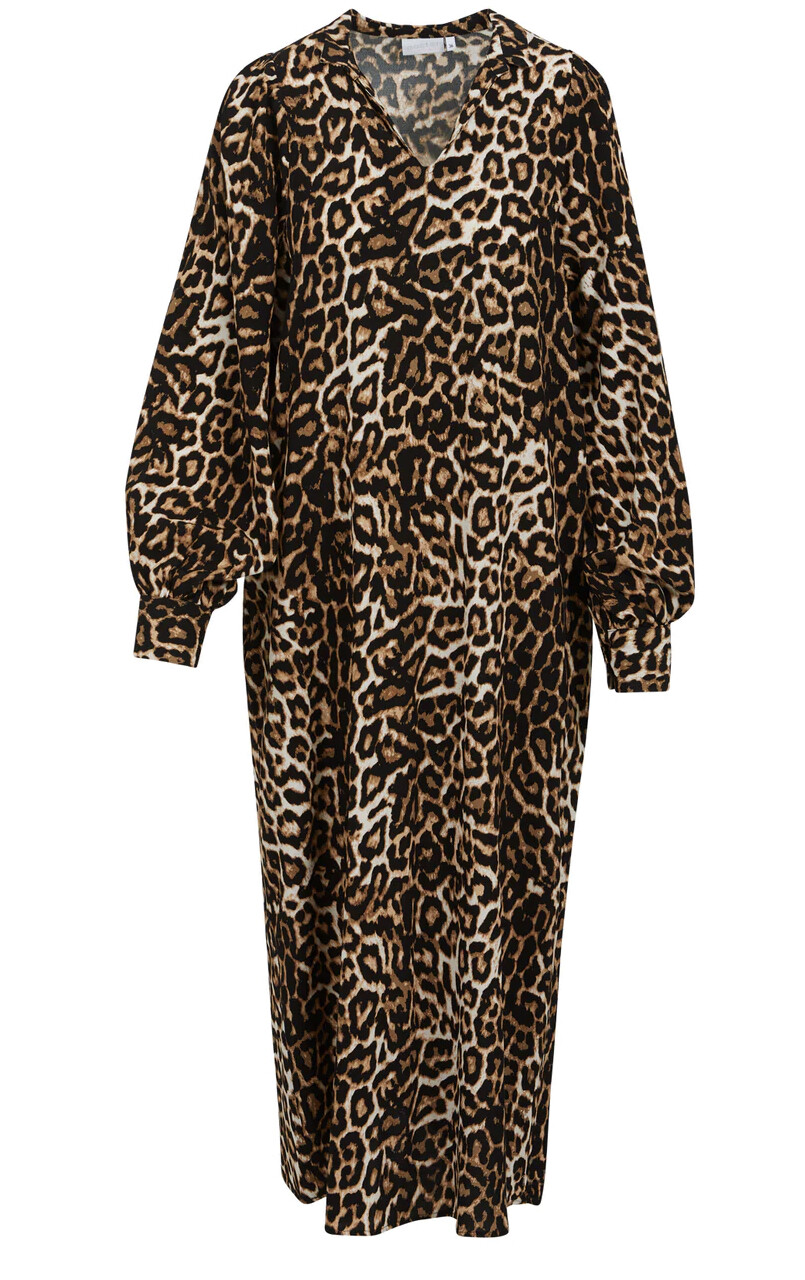 Coster Leopard Print Dress
