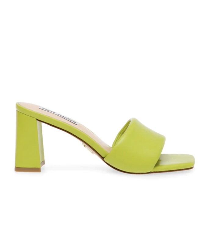 Steve Madden Lovebird Sandals Neon Lime