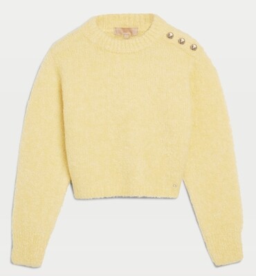 Josh V Dian Sweater Bright Lemon