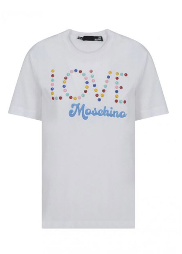 Love Moschino Smarties T-shirt White