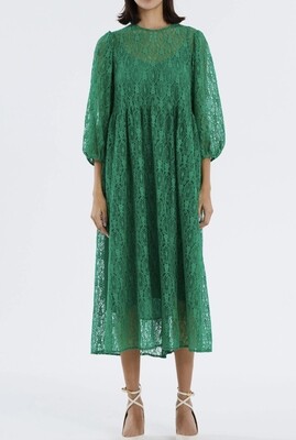 Lollys Laundry Marion Dress Green