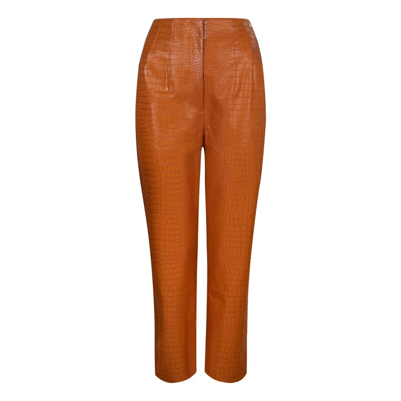 Josh V Marina Croco Pants Cognac