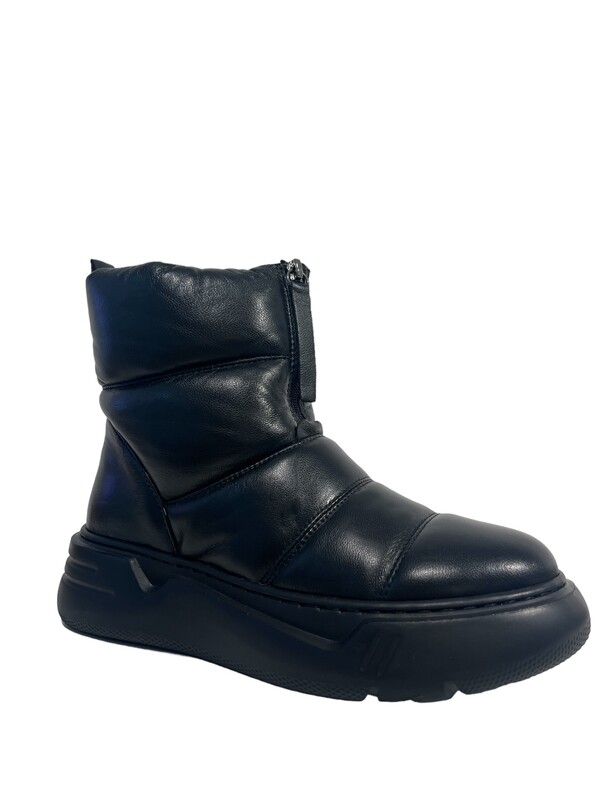 Boots Puff Black