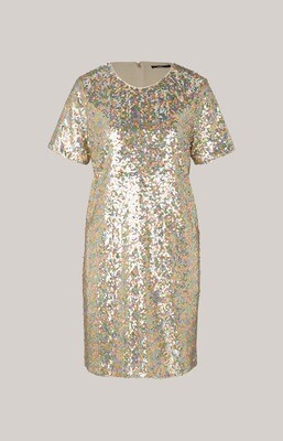 Joop Sequin Dress Gold