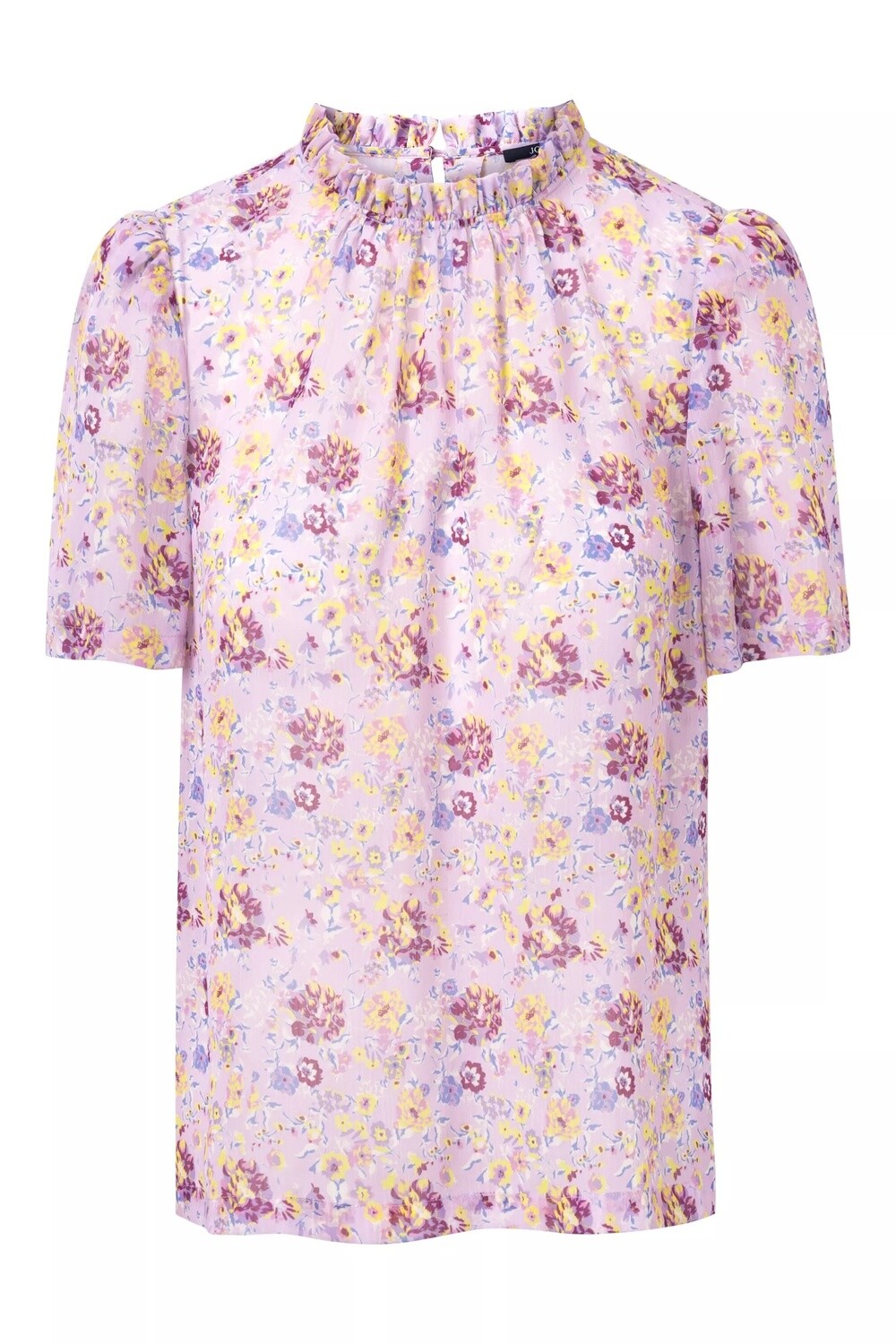 Joop Flower Top Chifon Lila