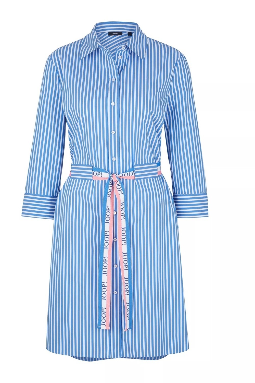 Joop Striped Dress Medium Blue