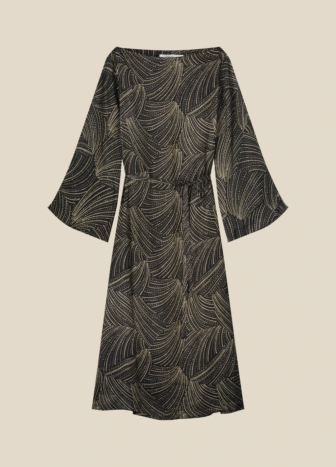 Summum Sequins Dress Black