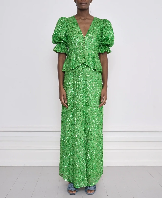 Notes Du Nord Hillary Dress Lizard