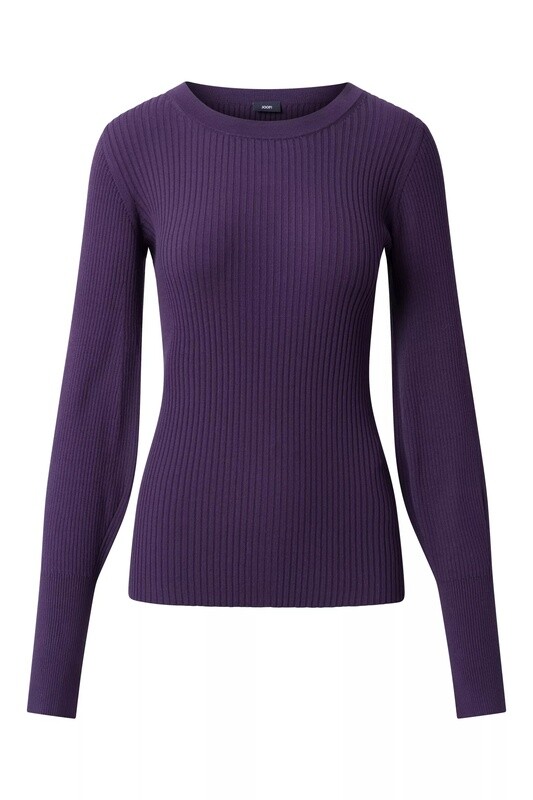Joop Knitted Top Dark Purple