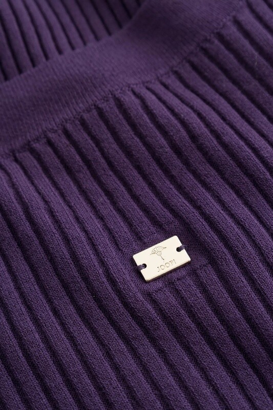 Joop Knitted Top Dark Purple