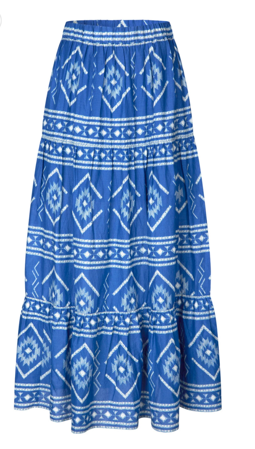 Lollys Laundry Sunset Skirt Blue