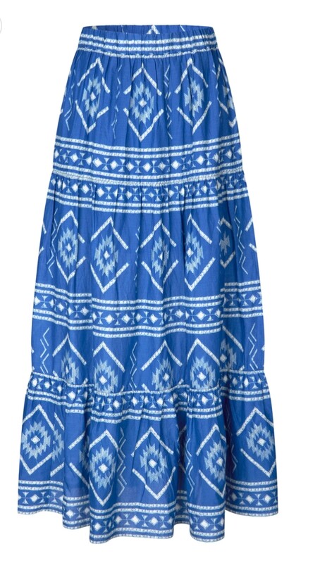 Lollys Laundry Sunset Skirt Blue