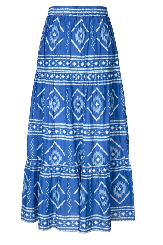 Lollys Laundry Sunset Skirt Blue