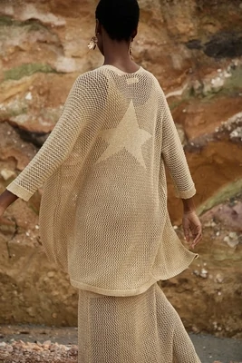 BSB Knitted Cardigan Golden