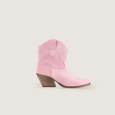 Kali Leila Texan Boots Rosa