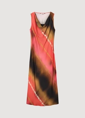 Summum Faded Print Dress Multicolour