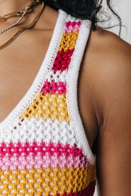 Colourful Rebel Alizee Crochet Dress