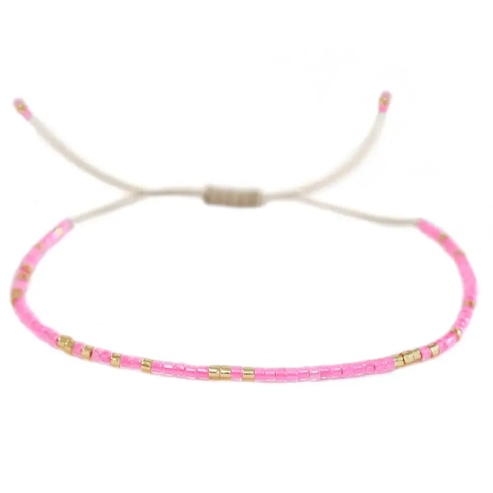 Love Ibiza Miyuki Bracelet Pink