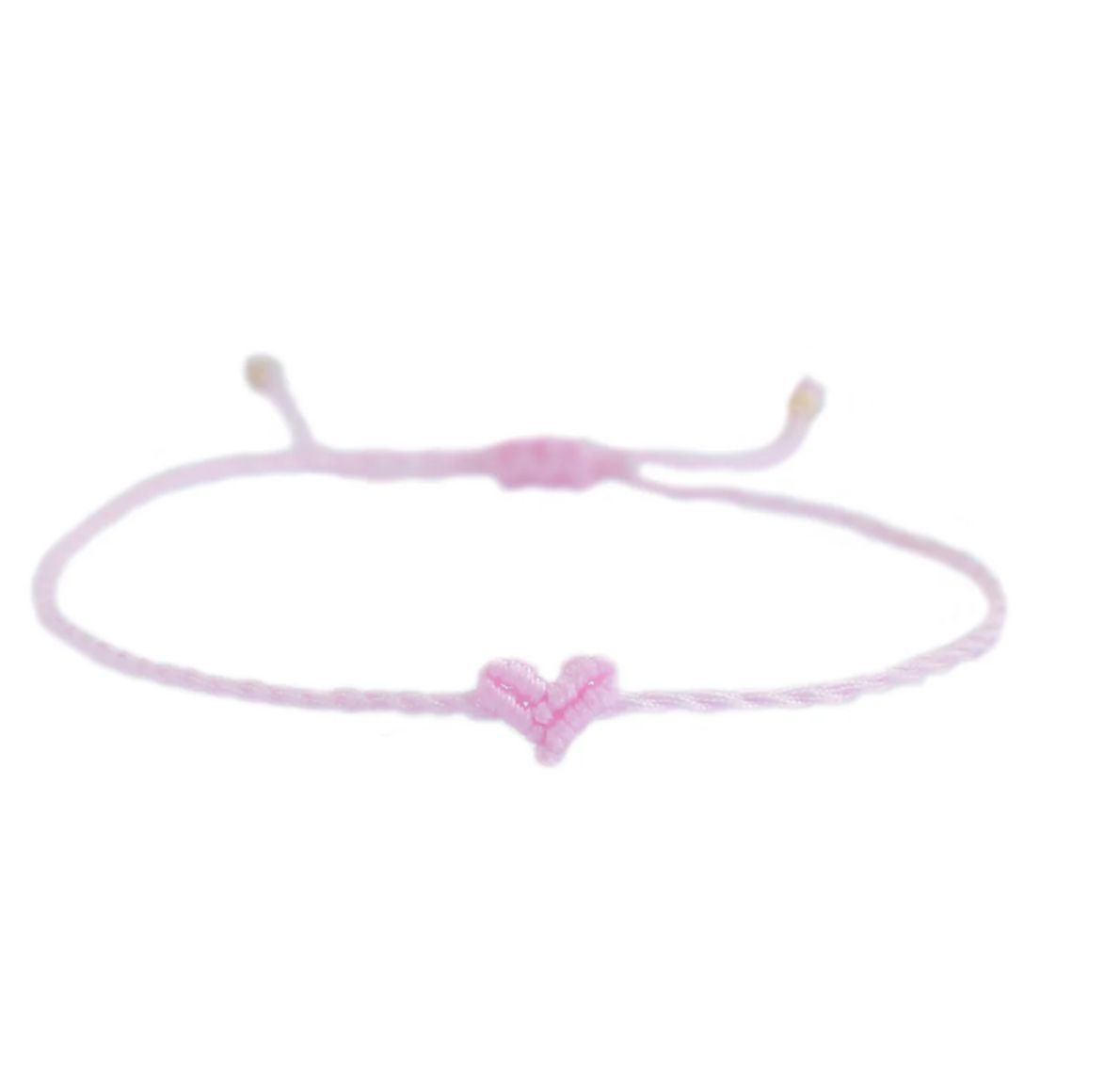 Love Ibiza Heart Bracelet Baby Pink